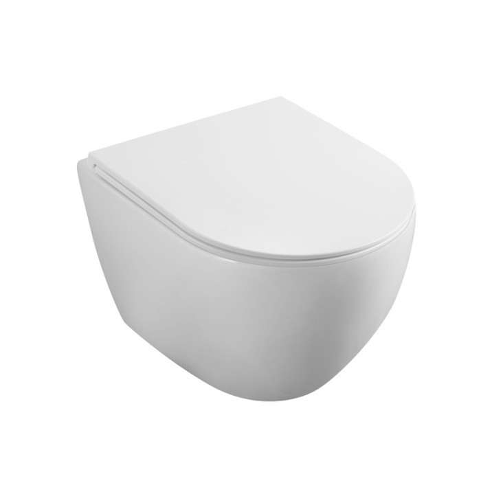 Комплект Mixxus Premium ELLIPSE-SET-2102 (в 2 ящ) Унітаз система змиву TORNADO 3.0+ Інсталяція з панеллю змиву Chrome (MP6690)