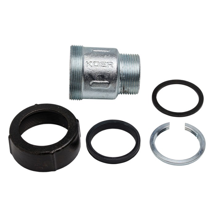 Муфта затискна із зовнішньою різьбою Koer KCI.C12M - 1 1/4"Мx40,0-42,9 (KR5912)