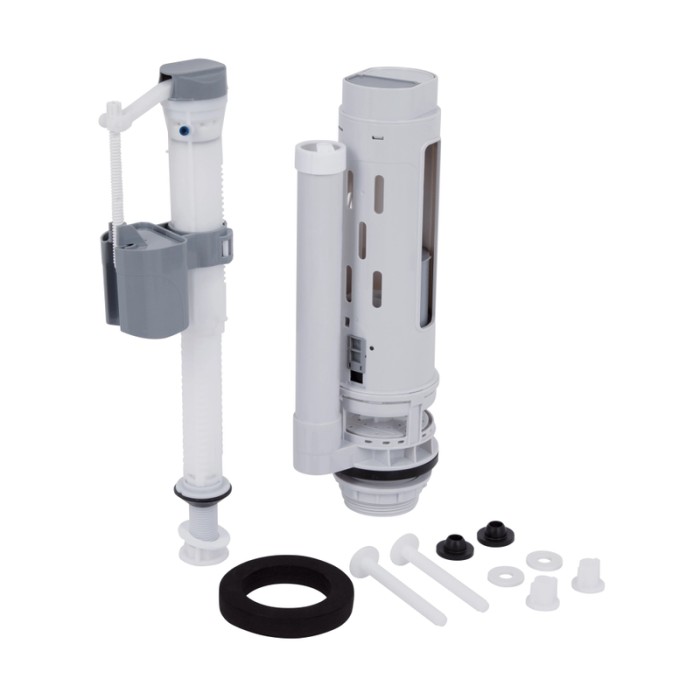 Бачок до унітазу-компакту Mixxus Wave-0405-R Tank 630х350х795 зі зливною арматурою (MI8336)