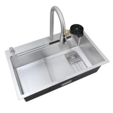 Мийка Mixxus Premium MH7545-SET-03.SUS304 з вбудованим змішувачем (MX1699)