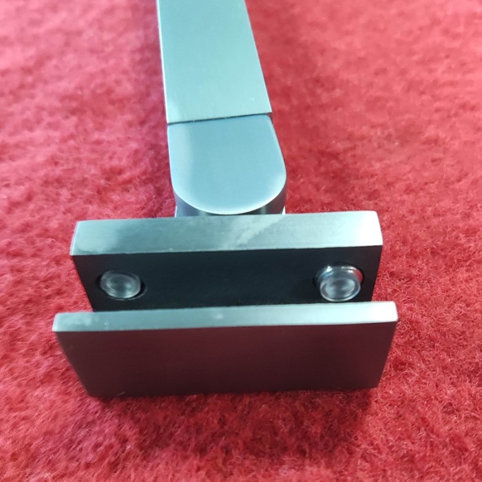 Бічна стінка до кабіни Koer SR SW04-90x200-TR-07 прозоре скло Easy Clean 10мм, графіт (KR5391)