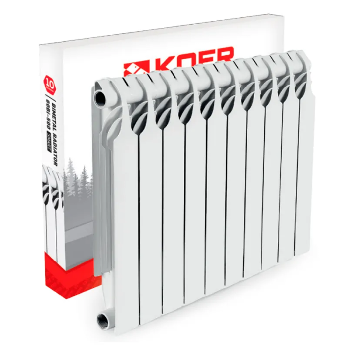 Радіатор секційний KOER-80 Bimetal-500 SMART (RAD330) / Ціна за 1 секцію