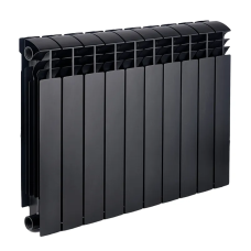 Радіатор секційний KOER 100 Bimetal-500 ULTRA BLACK (KR5132) / Ціна за 1 секцію