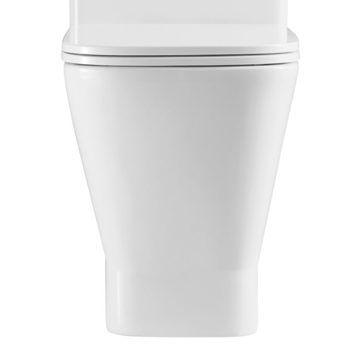 Чаша унітазу-компакту Mixxus Premium Style-0401-T3 Bowl 620х365х805 Tornado 3.0 без сидіння (MI8355)