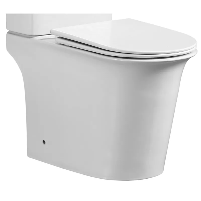 Чаша унітазу-компакту Mixxus Wave-0405-R Bowl 630х350х795 Rimless без сидіння (MI8363)