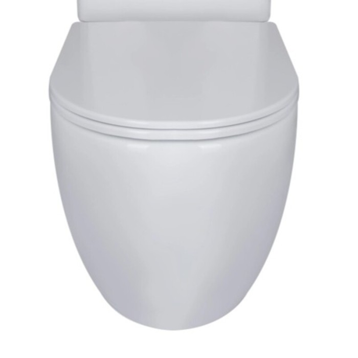 Чаша унітазу-компакту Mixxus Premium Ellipse-0401-T1 Bowl 630х390х840 Tornado 1.0 без сидіння (MI8344)