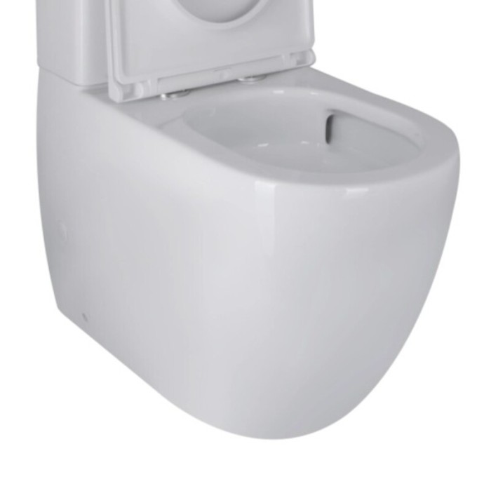 Чаша унітазу-компакту Mixxus Premium Ellipse-0401-T1 Bowl 630х390х840 Tornado 1.0 без сидіння (MI8344)