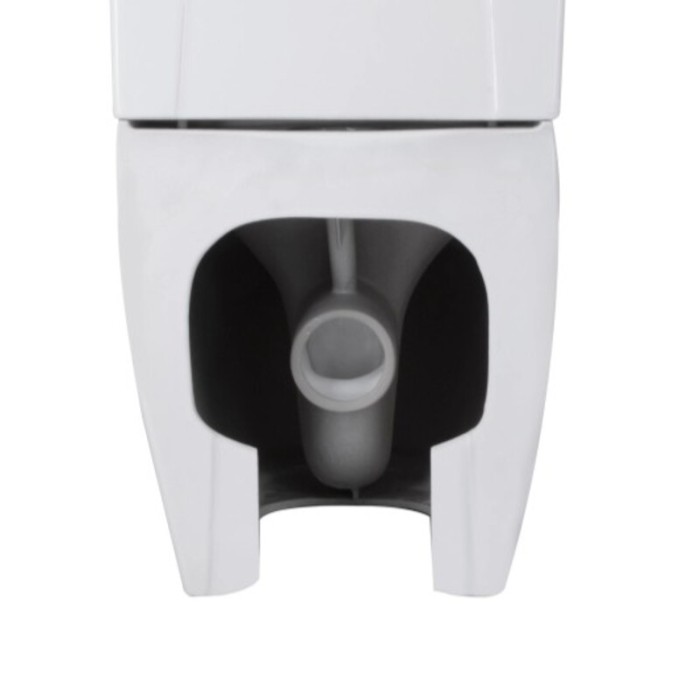 Чаша унітазу-компакту Mixxus Premium Ellipse-0401-T1 Bowl 630х390х840 Tornado 1.0 без сидіння (MI8344)