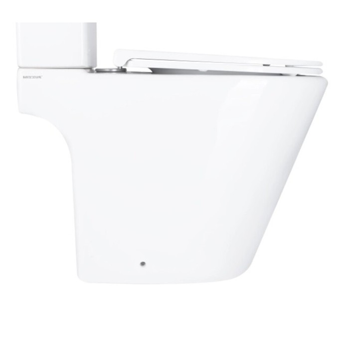 Чаша унітазу-компакту Mixxus Bevel-0405-R Bowl 605х370х800 Rimless без сидіння (MI8352)