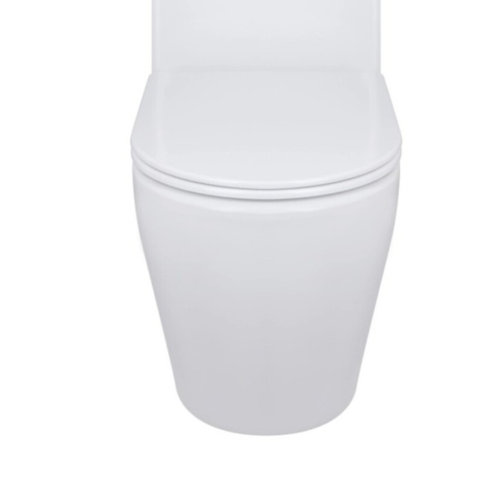 Чаша унітазу-компакту Mixxus Ellipse-0403-T3 Bowl 640х360х835 Tornado 3.0 без сидіння (MI8345)