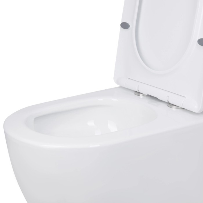 Чаша унітазу-компакту Mixxus Ellipse-0403-T3 Bowl 640х360х835 Tornado 3.0 без сидіння (MI8345)