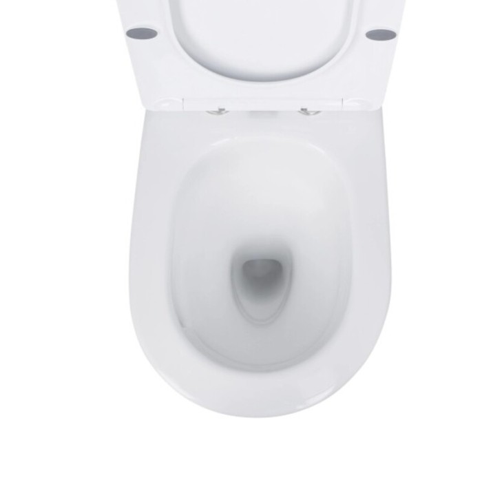 Чаша унітазу-компакту Mixxus Ellipse-0403-T3 Bowl 640х360х835 Tornado 3.0 без сидіння (MI8345)