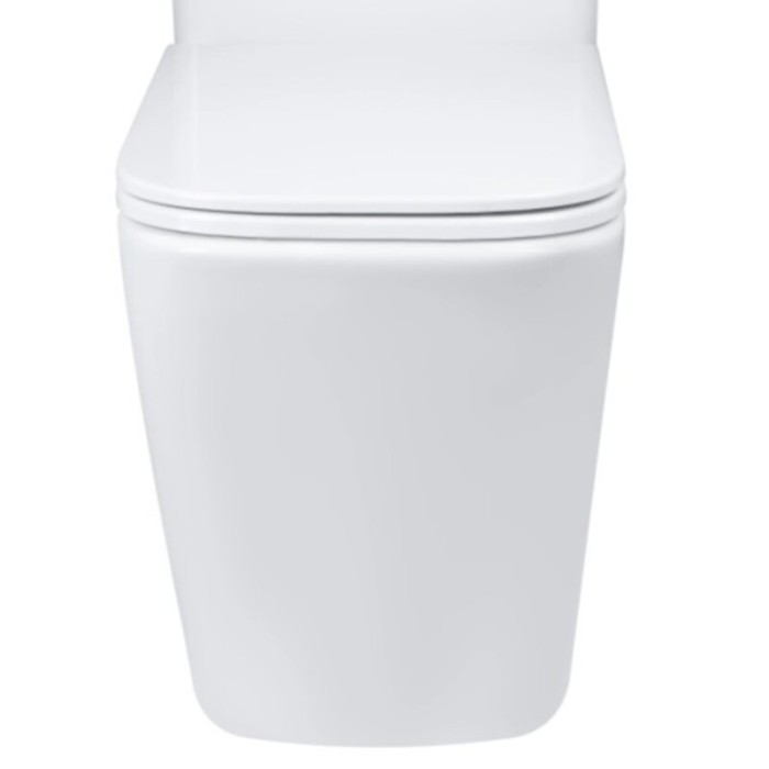 Чаша унітазу-компакту Mixxus Premium Quadro-0401-R Bowl 610х365х825 Rimless без сидіння (MI8339)