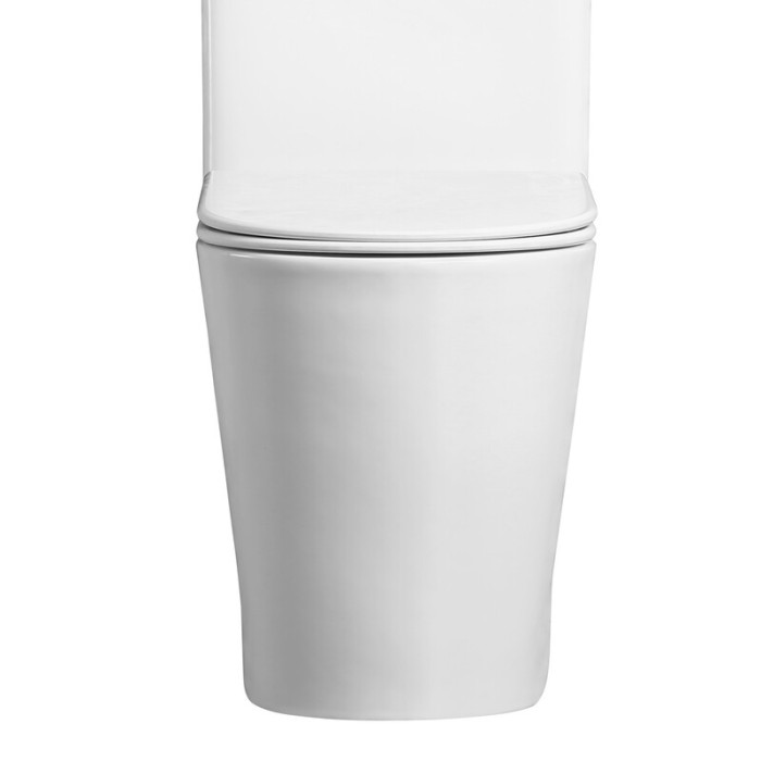 Чаша унітазу-компакту Mixxus Bevel-0407-T1 Bowl 630х350х795 Tornado 1.0 без сидіння (MI8350)