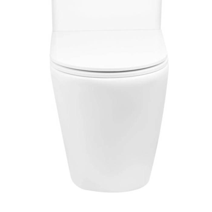 Чаша унітазу-компакту Mixxus Premium Ellipse-0402-R Bowl 660х390х855 Rimless без сидіння (MI8346)