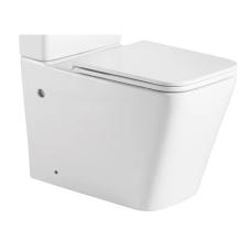 Чаша унітазу-компакту Mixxus Premium Quadro-0402-R Bowl 675х390х855 Rimless без сидіння (MI8340)