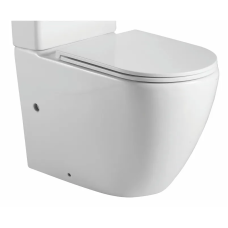 Чаша унітазу-компакту Mixxus Premium Ellipse-0402-R Bowl 660х390х855 Rimless без сидіння (MI8346)