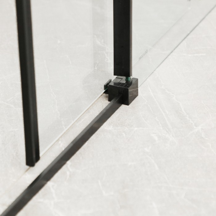 Душова кабіна без піддону Mixxus Premium DIVERSE SC03-100x80x195-TR Black прозоре скло 6мм (MI6866)