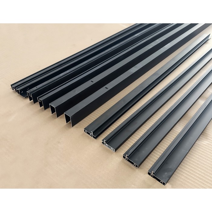 Душова кабіна без піддону Mixxus Premium Quadro SC01-120x80x195-TR Black прозоре скло 6мм (MI8293)