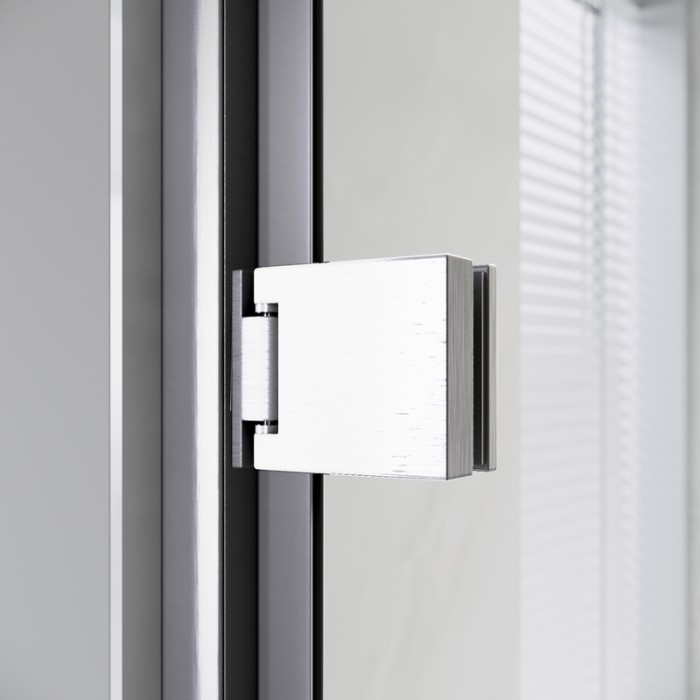 Душова кабіна без піддону Koer SR SC08-90x90x200-TR-01 прозоре скло Easy Clean 6мм, хром (KR5371)
