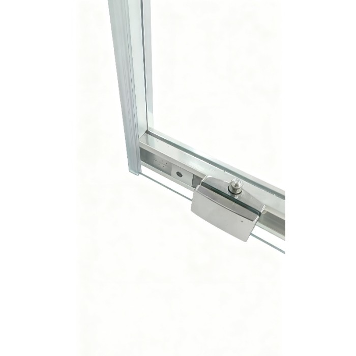 Душова кабіна без піддону Koer SR SC10-90x90x195-TR-01 прозоре скло Easy Clean 6мм, хром (KR5942)