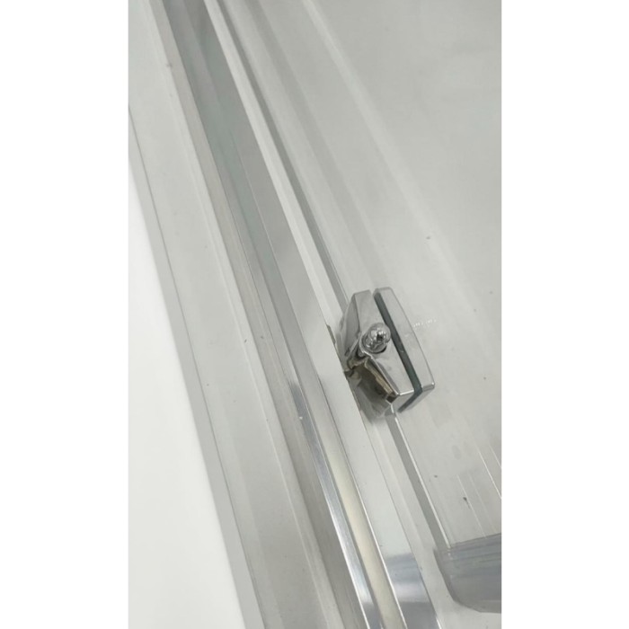 Душова кабіна без піддону Koer SR SC10-90x90x195-TR-01 прозоре скло Easy Clean 6мм, хром (KR5942)