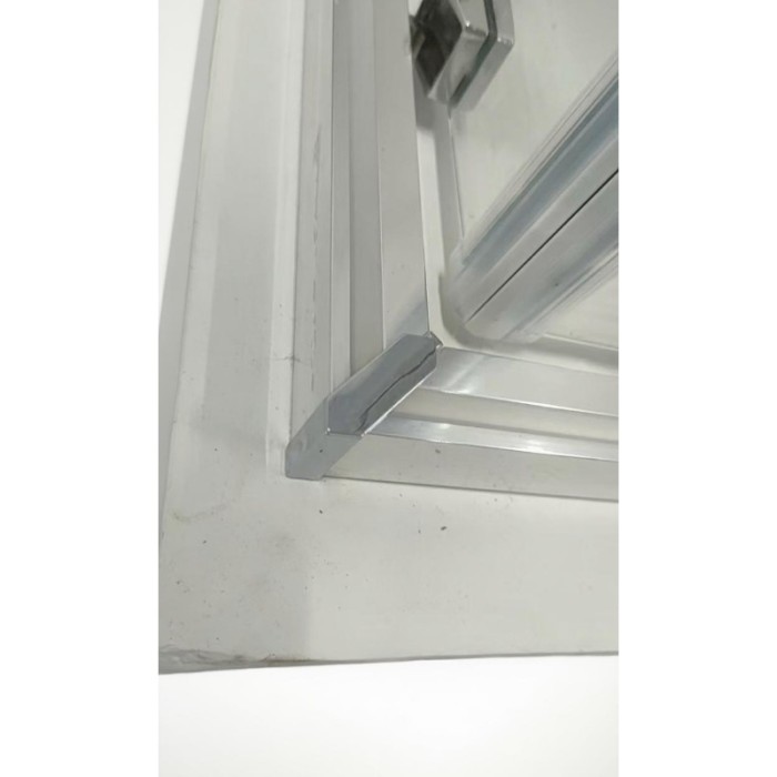 Душова кабіна без піддону Koer SR SC10-90x90x195-TR-01 прозоре скло Easy Clean 6мм, хром (KR5942)