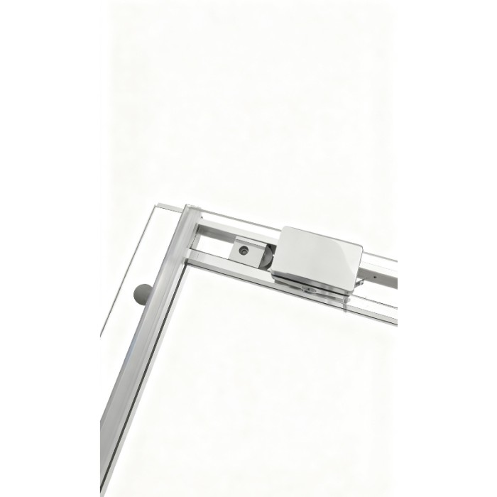 Душова кабіна без піддону Koer SR SC10-90x90x195-TR-01 прозоре скло Easy Clean 6мм, хром (KR5942)