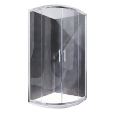 Душова кабіна без піддону Koer SR SC04-90x90x195-TR-02 прозоре скло Easy Clean 5мм SS Color (KR5682)