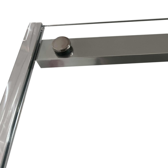 Душова кабіна без піддону Koer SR SC03-90x90x200-TR-01 прозоре скло Easy Clean 6мм, хром (KR5356)