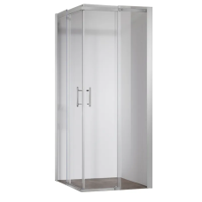 Душова кабіна без піддону Koer SR SC03-90x90x200-TR-02 прозоре скло Easy Clean 6мм SS Color (KR5680)