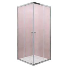 Душова кабіна без піддону MIXXUS CUBIC SC01-90x90x185-TR CHROME прозоре скло 4мм NEW (MI8366)