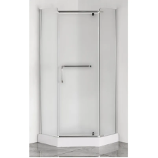 Душова кабіна з низьким піддоном Mixxus LINES SCT01-90x90x198-TR CHROME прозоре скло 6мм (MI6913)