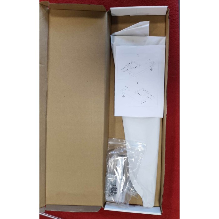 Душова перегородка Koer SR SP02-100x200-TR-01 Walk-In прозоре скло Easy Clean 8мм, хром (KR5395)