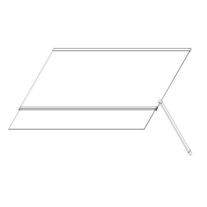 Душова перегородка Koer SR SP03-120x200-TR-01 Walk-In прозоре скло Easy Clean 8мм, хром (KR5398)