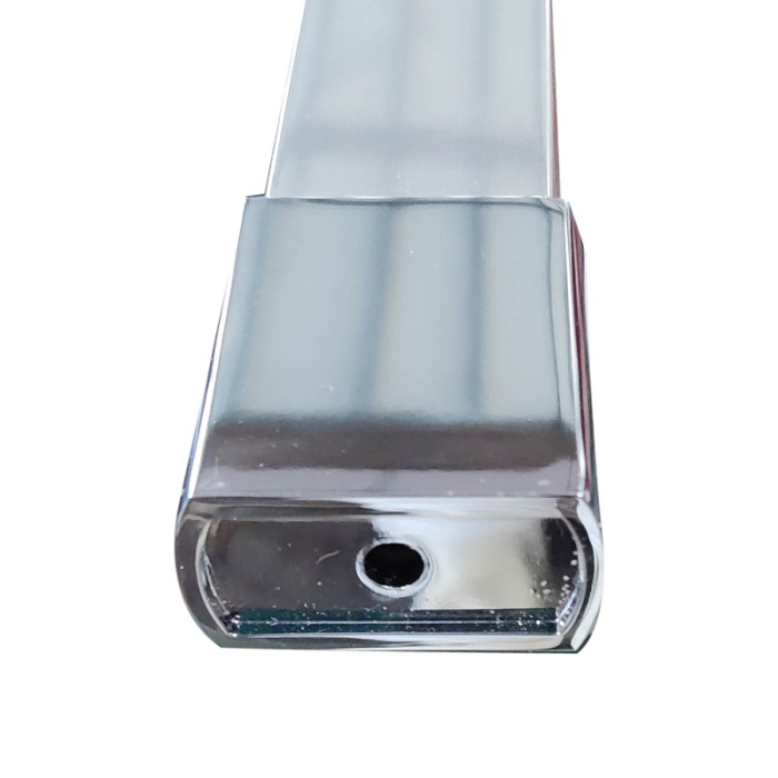 Душова перегородка Koer SR SP03-30x200-TR-01 Walk-In (рух.част) прозоре скло Easy Clean 8мм, хром (KR5399)