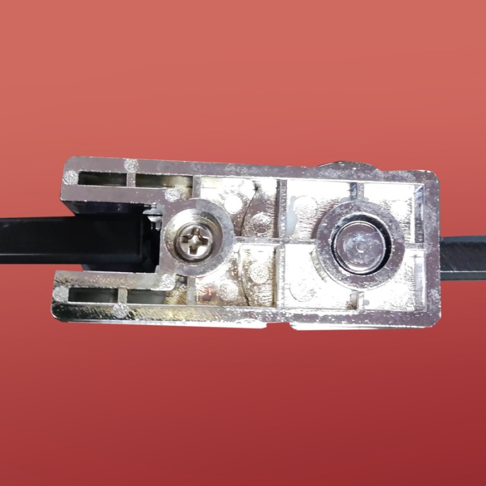 Душова перегородка Koer SR SP03-30x200-TR-01 Walk-In (рух.част) прозоре скло Easy Clean 8мм, хром (KR5399)