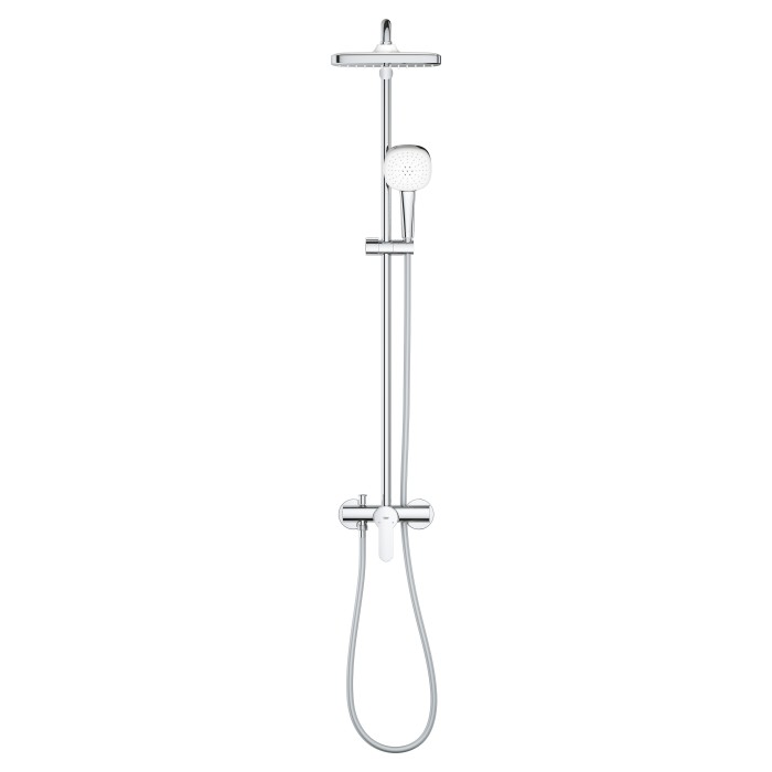 Душова система Grohe Tempesta System 250 Cube з одноважільний змішувач настін. монтажу (26692001)