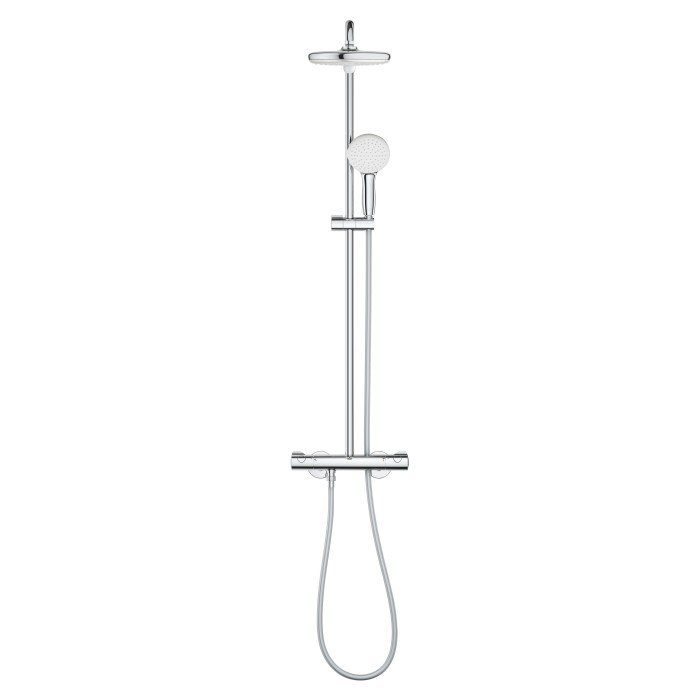 Душова система Grohe Tempesta System 210 з термостатом для настінного монтажу (26811001)
