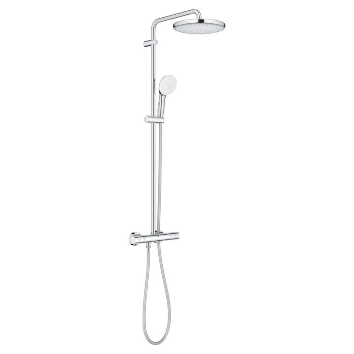 Душова система з термостатом для настінного монтажу Grohe Tempesta System 250 (26670001)