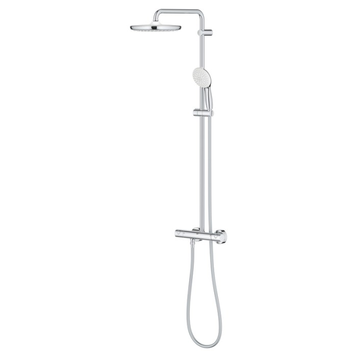 Душова система з термостатом для настінного монтажу Grohe Tempesta System 250 (26670001)