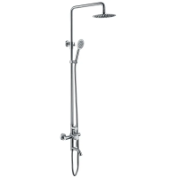 Душова колона зі змішувачем Champion SUS-009-J Chrome з нерж. сталі (CH6540)
