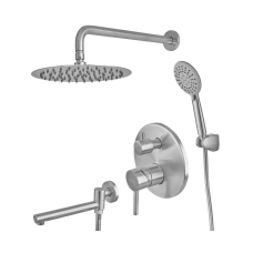 Вбудована душова система Koer KI-66018-02 (з нерж. сталі) (Колір нерж) (KR4794)