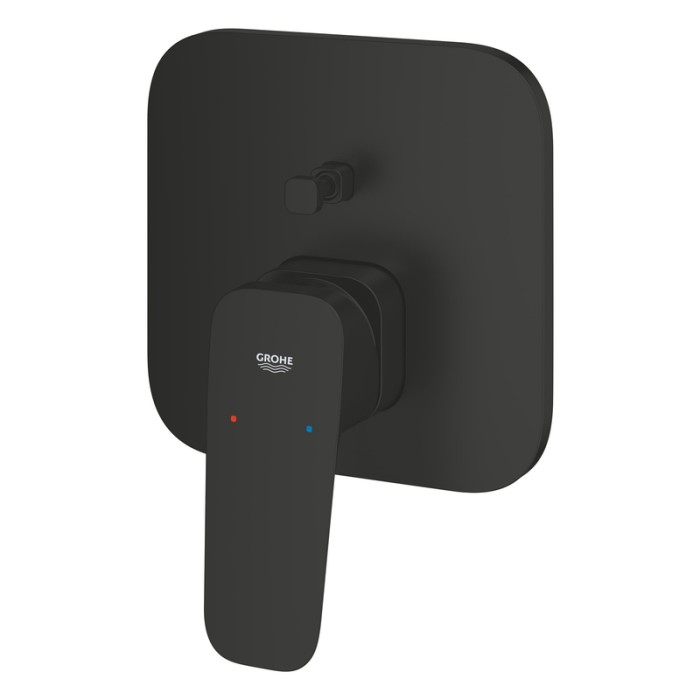 Змішувач одноважільний прихованого монтажу для ванни Grohe Cubeo з перемикачем на 2 положення (1017782430)