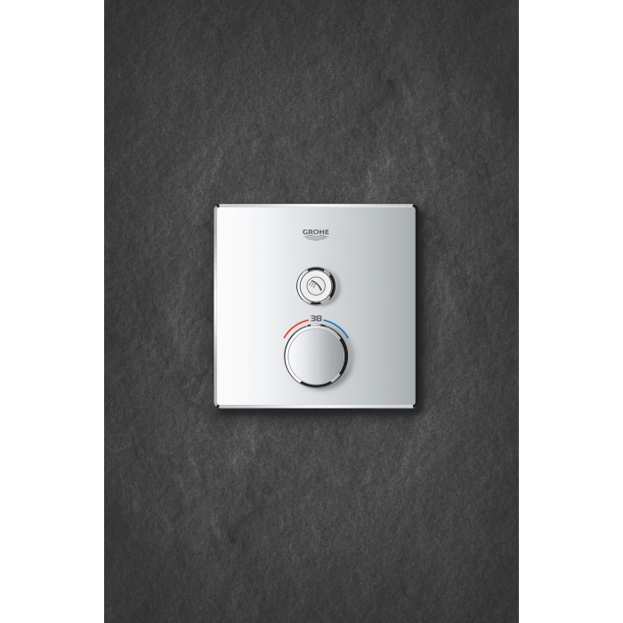 Термостат прихованого монтажу із одною кнопкою керування Grohe Grohtherm SmartControl (29123000)