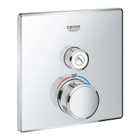 Термостат прихованого монтажу із одною кнопкою керування Grohe Grohtherm SmartControl (29123000)