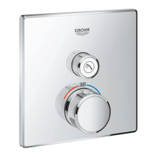 Термостат прихованого монтажу із одною кнопкою керування Grohe Grohtherm SmartControl (29123000)