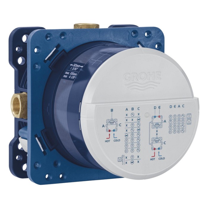 Набір для комплектації ванни та душа Grohe Grohtherm SmartControl з New Tempesta 250 (UA26415SC10)