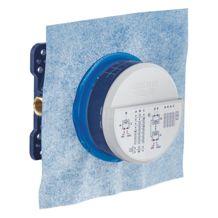 Набір для комплектації ванни та душа Grohe Grohtherm SmartControl з New Tempesta 250 (UA26415SC10)