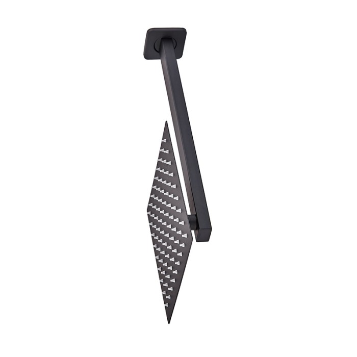Вбудована душова система Haiba Kubus 009 (Inner) Black (HB3949)
